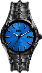 Diesel Stainless Steel Analog Blue Dial Men Watch-Dz2187