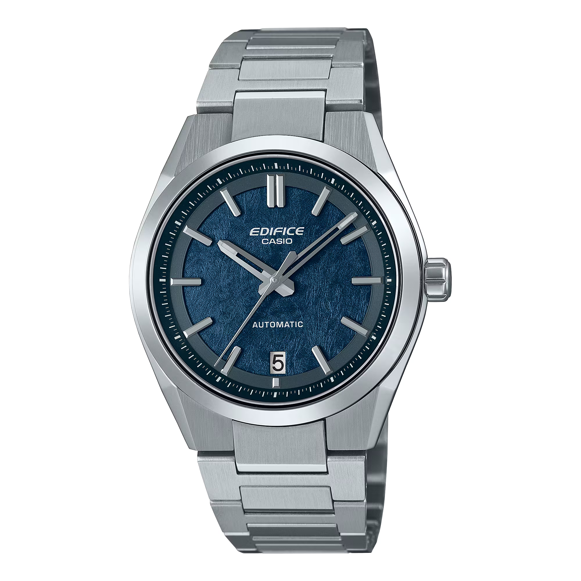 Casio Edifice AUTOMATIC Forged Carbon Transparent screw-down back watch EFK-100XPB-1AJF
