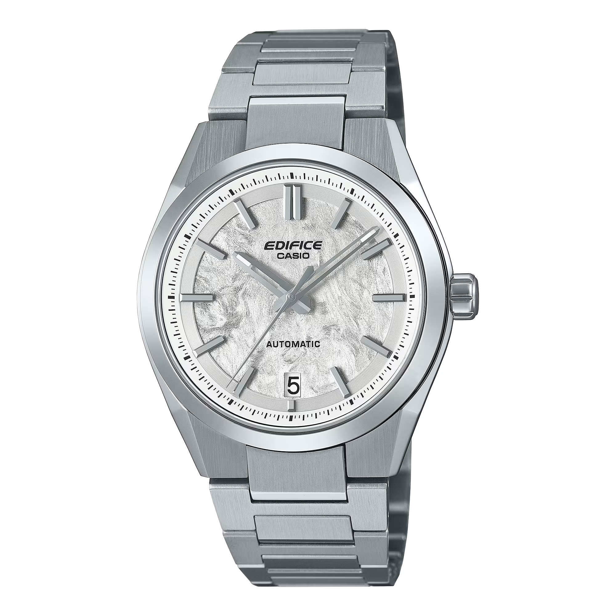 Casio Edifice AUTOMATIC Forged Carbon Transparent screw-down back watch EFK-100XPB-1AJF