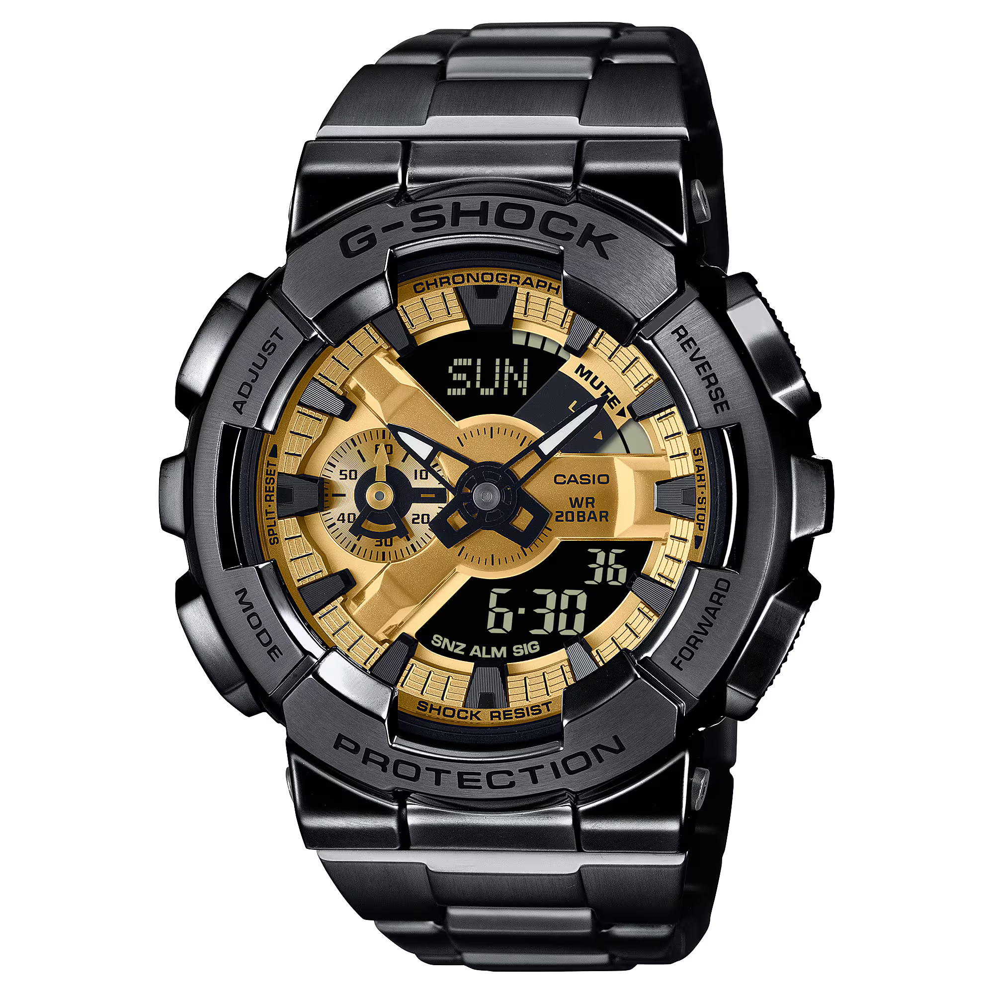Casio G-Shock GM-110G-1A9DR Analog-Digital Dial  Men's Watch