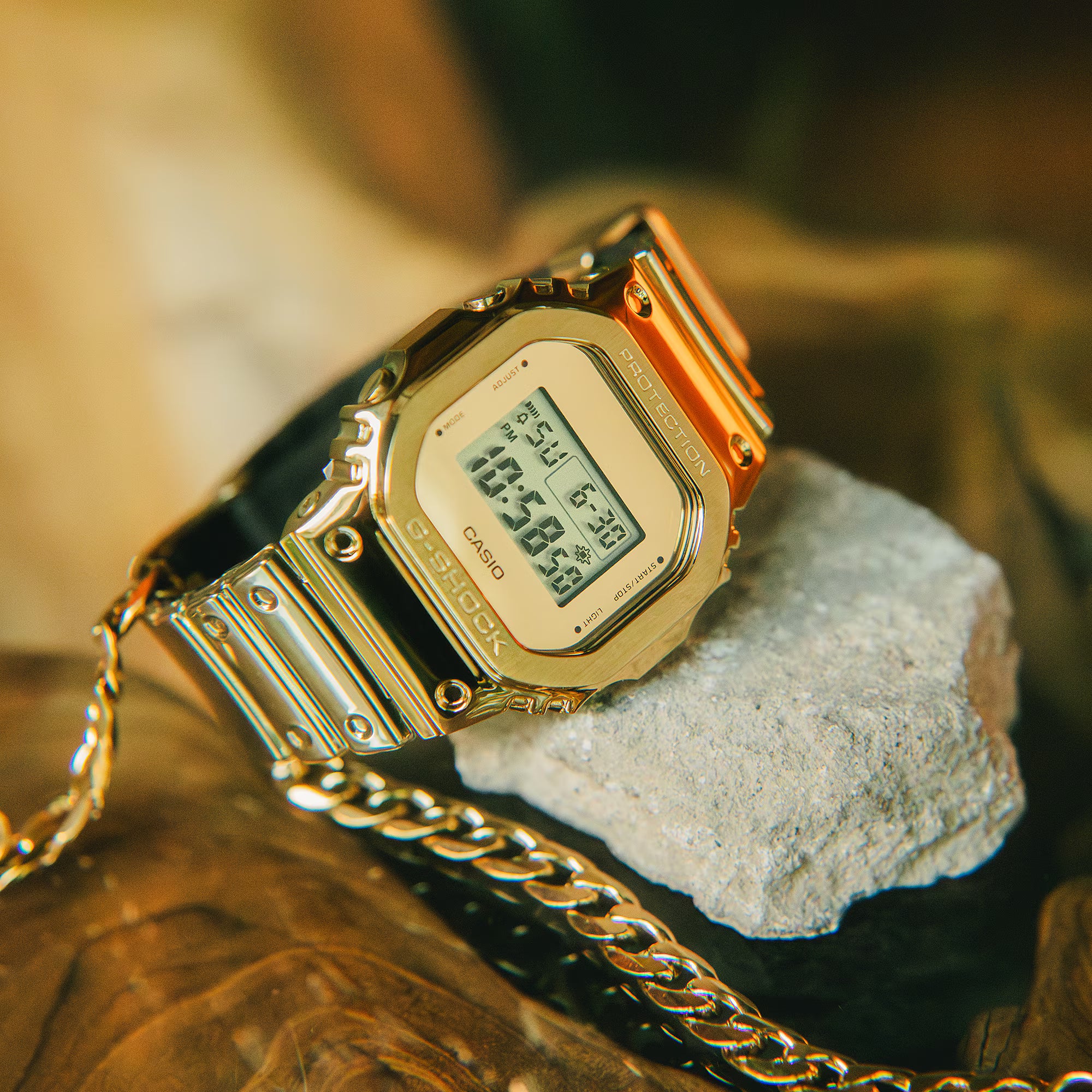 CASIO G-Shock GMW-B5000GD-9JF G-Shock Connected Radio Solar Gold Watch