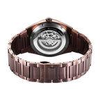 Titan Nexus Skeletal Automatic Analog with Brown Dial Brown Stainless Steel Strap Watch for Men