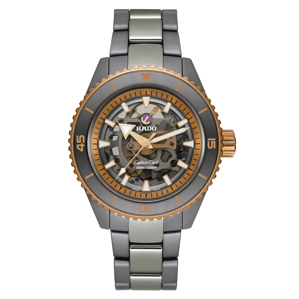 RADO Captain Cook High-Tech Ceramic Skeleton