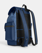 Coach Sprint Backpack Denim-Qb-Denim-Deep Blue