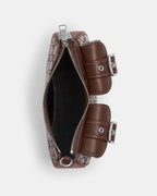 Coach Ashton Bag In Signature Jacquard Signature Jacquard-Silver-Oak-Maple