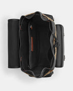 Coach Sprint Backpack In Signature Jacquard Signature Jacquard-Qb-Tan-Black
