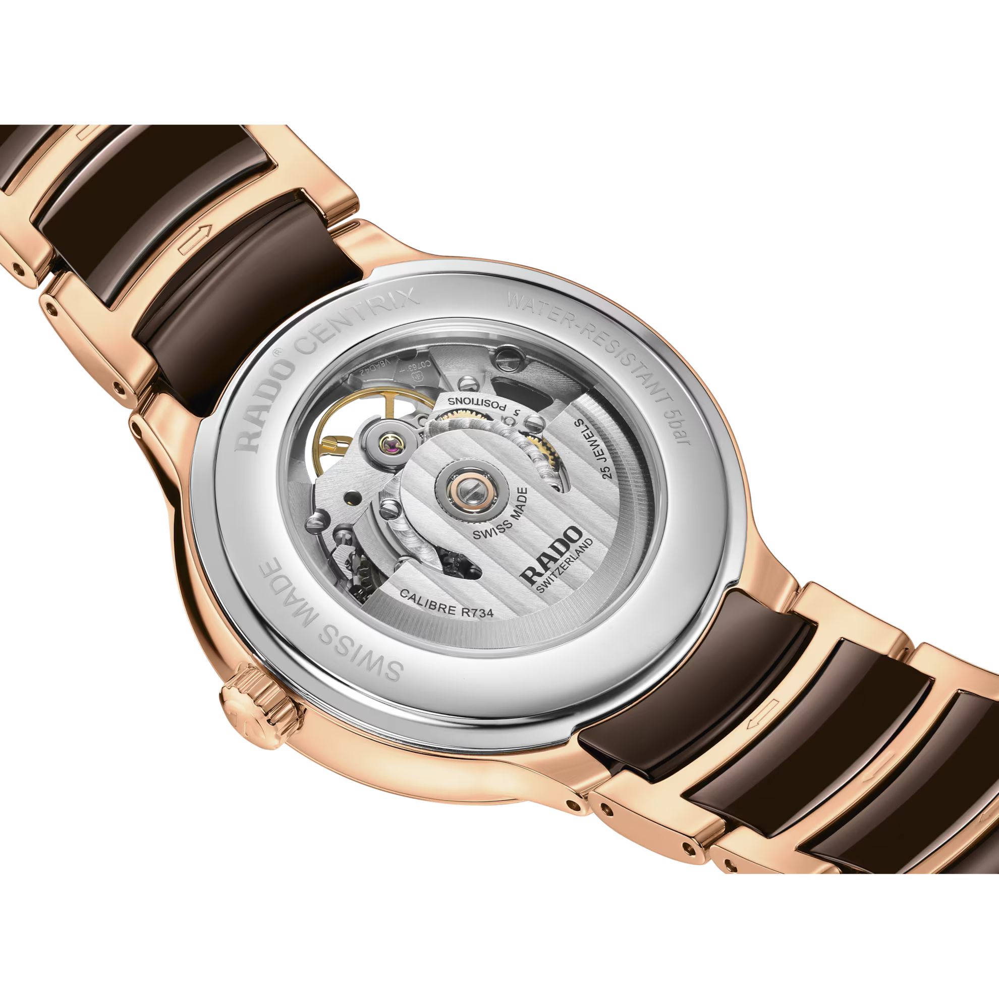 RADO Centrix Automatic Diamonds Open Heart R30028902 39.5 mm, Automatic, 130 g