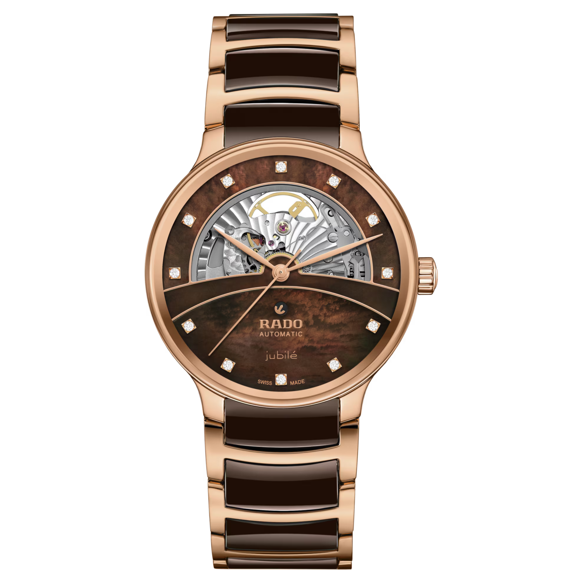RADO Centrix Automatic Diamonds Open Heart R30028902 39.5 mm, Automatic, 130 g