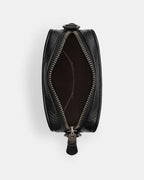 Coach Sullivan Crossbody In Signature Canvas Gunmetal-Charcoal-Black