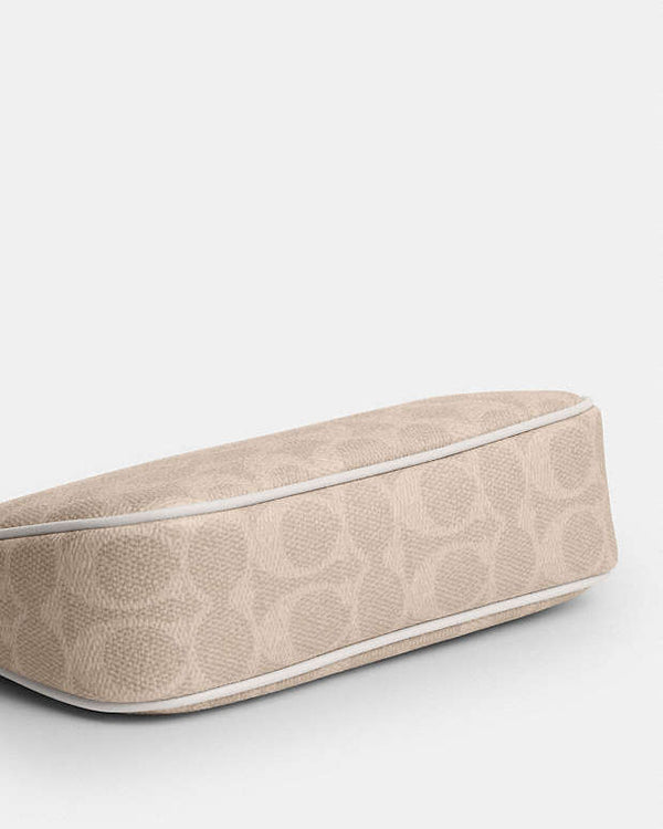 Coach Nolita 19 In Signature Canvas Signature Canvas-Gold-Sand-Chalk