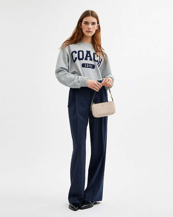 Coach Nolita 19 In Signature Canvas Signature Canvas-Gold-Sand-Chalk
