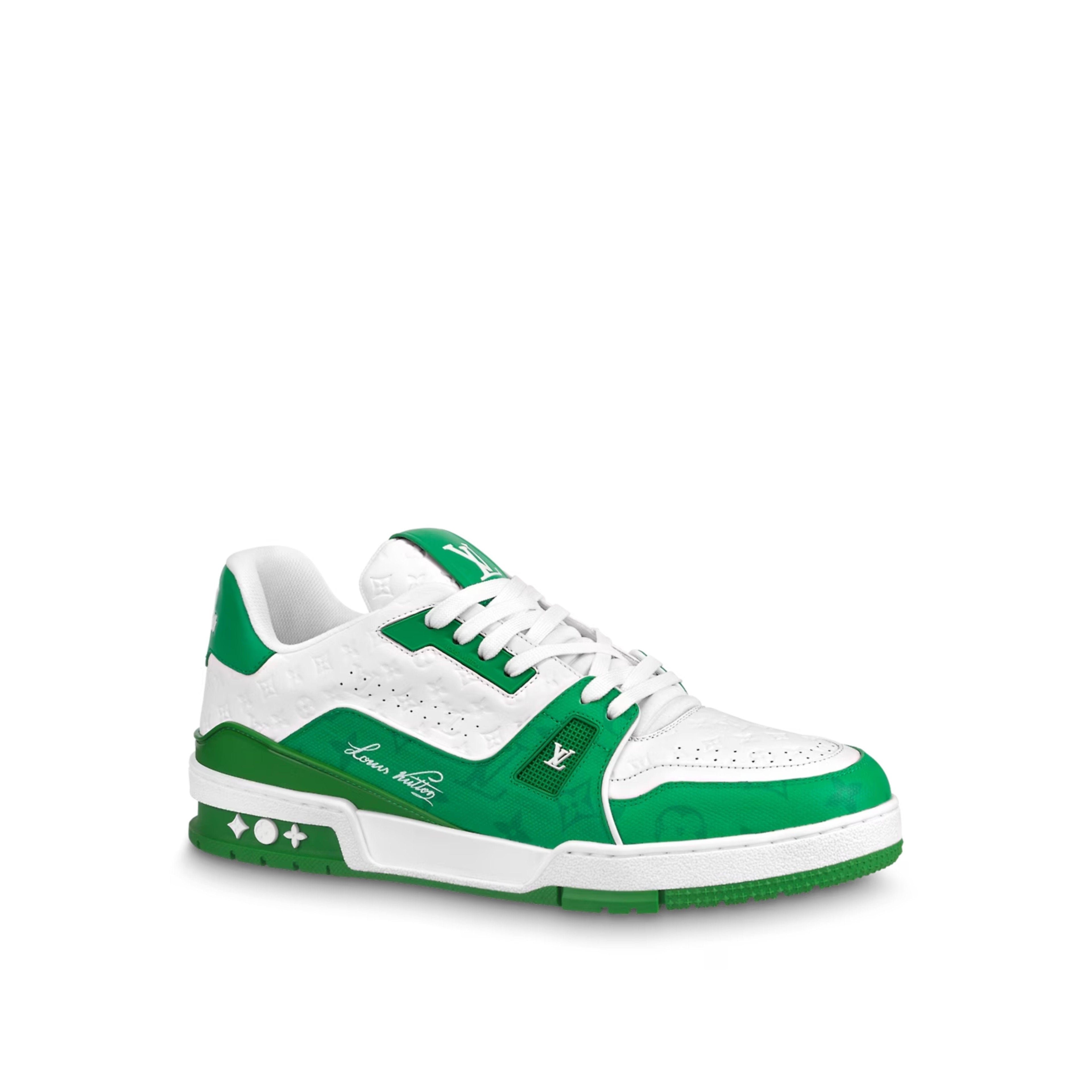 LV Trainer Sneaker "GREEN"