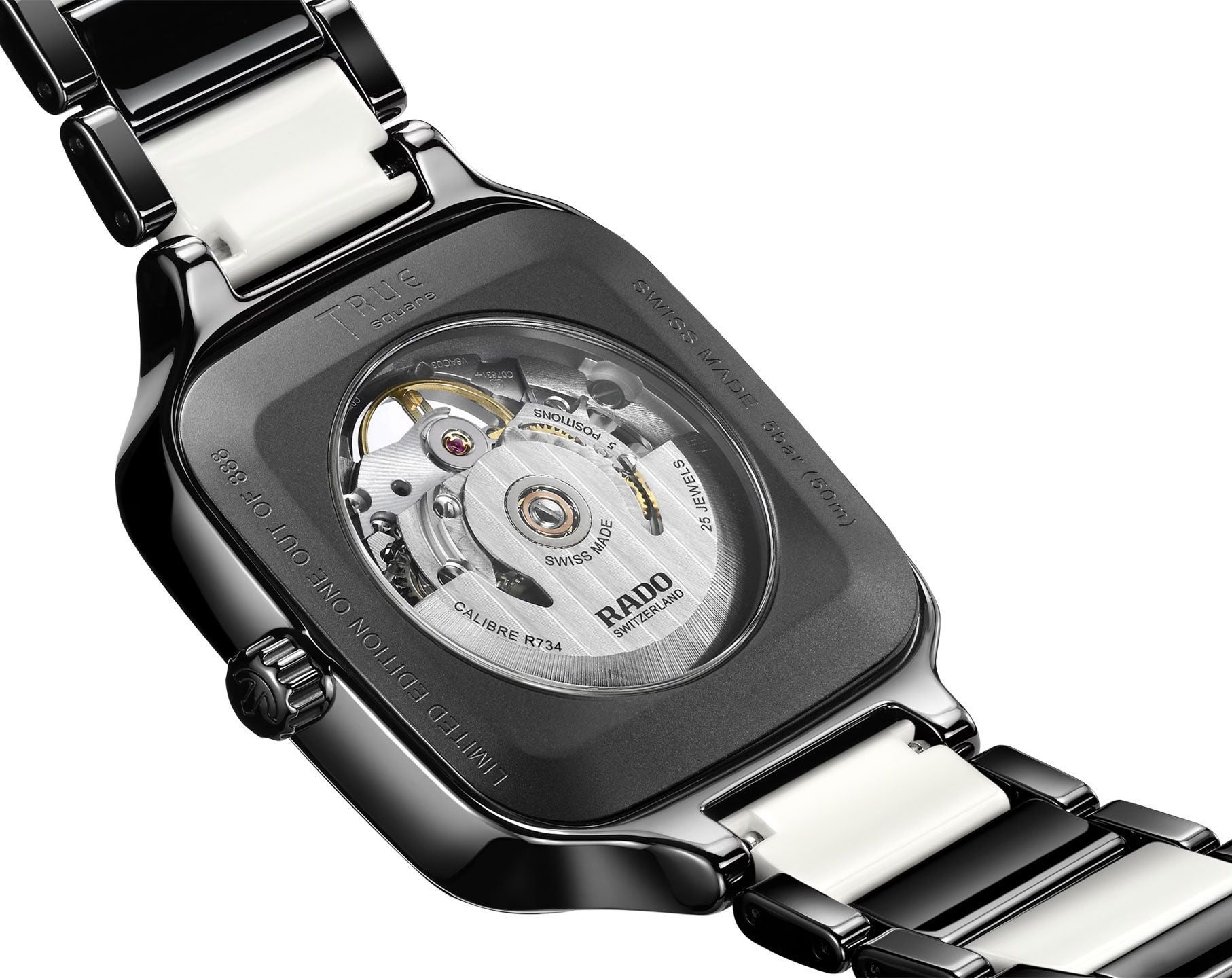 RADO True Square Automatic Open Heart Diamonds Limited Edition